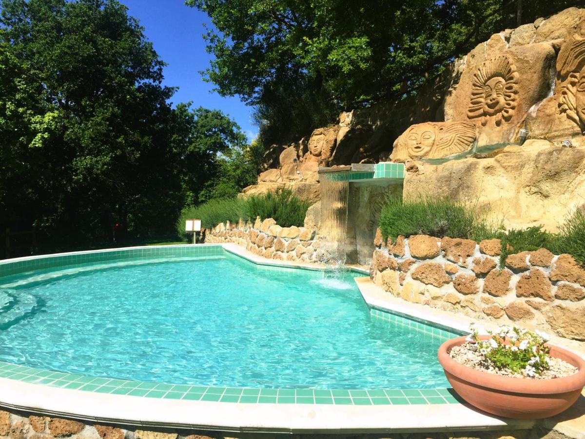 Isa - Residence With Swimming Pool In Sorano, Apartments With Air Conditioning And Private Outdoor Area Buitenkant foto